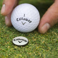 Golf Divot Repair Tool and Golf Ball Marker - Silver