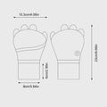 Women Protector Golf Gloves Cool Breathable Sun UV Protector Golf Glove Hollow Palm Elastic for Outdoor Practice
