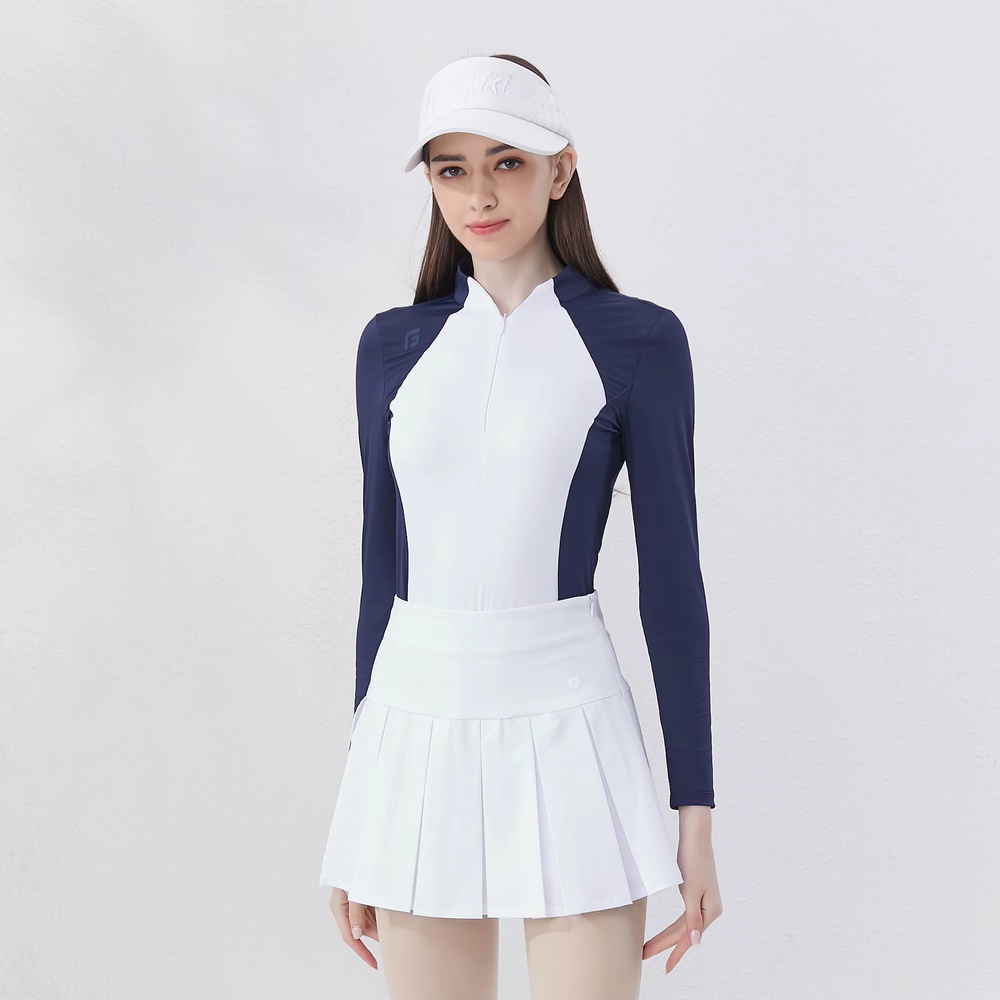 Golf Women Summer Long Sleeve Polo T-Shirts UV Protection Female Fashion Clothing Quick-Dry Tops Gym Yoga Sports Shirts
