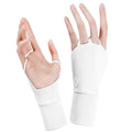 Women Protector Golf Gloves Cool Breathable Sun UV Protector Golf Glove Hollow Palm Elastic for Outdoor Practice