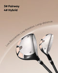 Complete Golf Club Set, 12-Piece, Right Handed, Unisex, with Stand Bag and Headcovers
