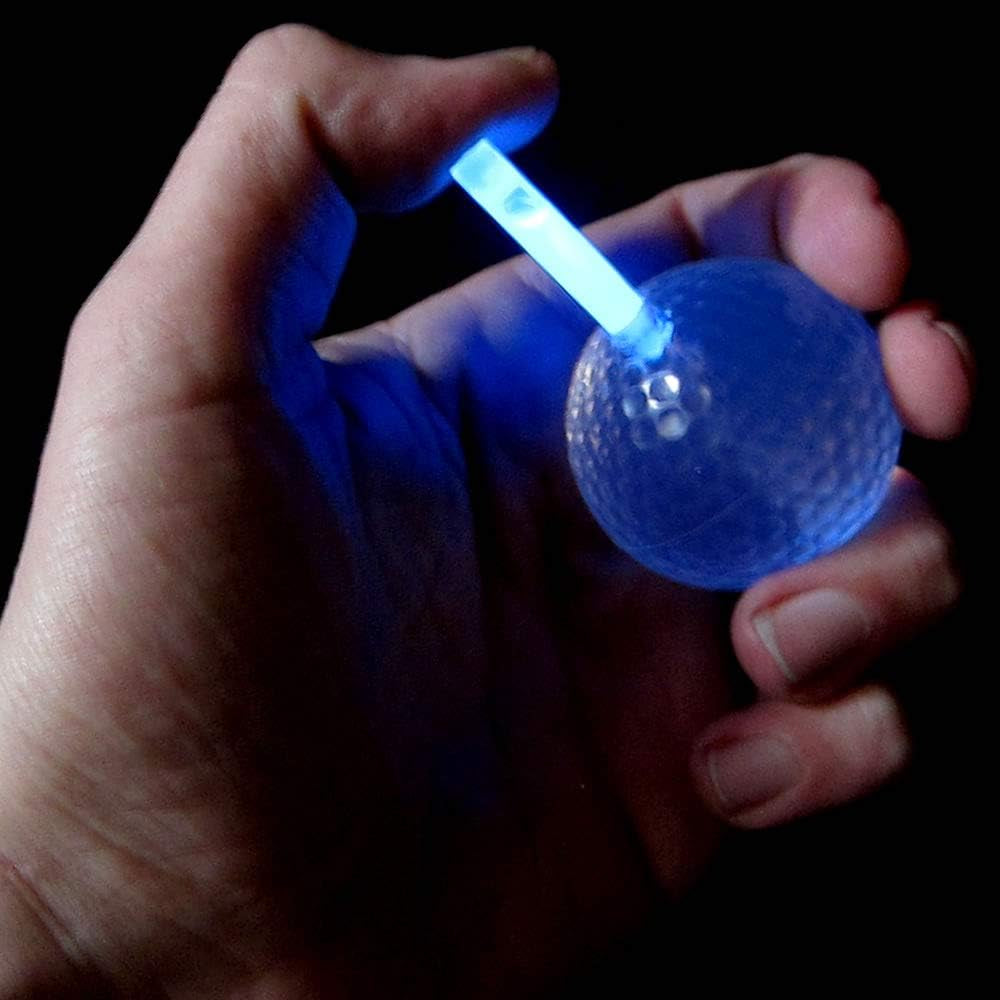 Glow Golf Balls (Set of 20) - Night Golf with Glow Stick Inserts (Assorted)