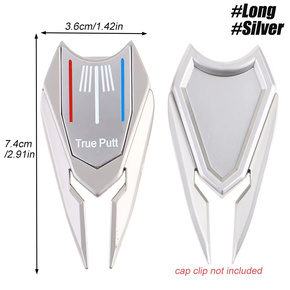 Golf Divot Repair Toll with Magnetic Three-Line Aimingball Marker Lovely Gift