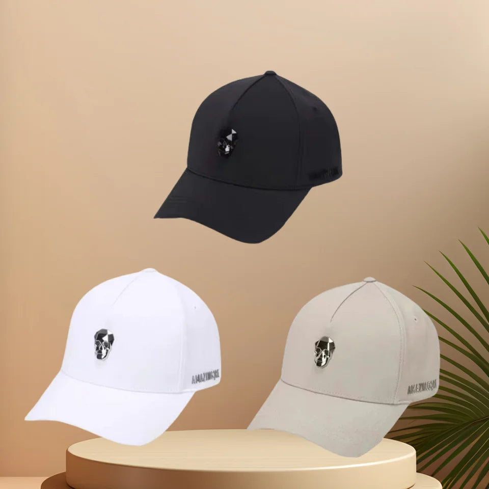 New Exquisite Golf Cap Men and Women Solid Color Sports Baseball Cap Simple Breathable Sunscreen Adjustable Leisure Cap