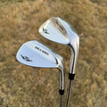 HIMEJIHONMA Golf Clubs Sand Wedges Clubs 48/50/52/54/56/58/60 Degrees Silver and Black Soft Stainless Steel