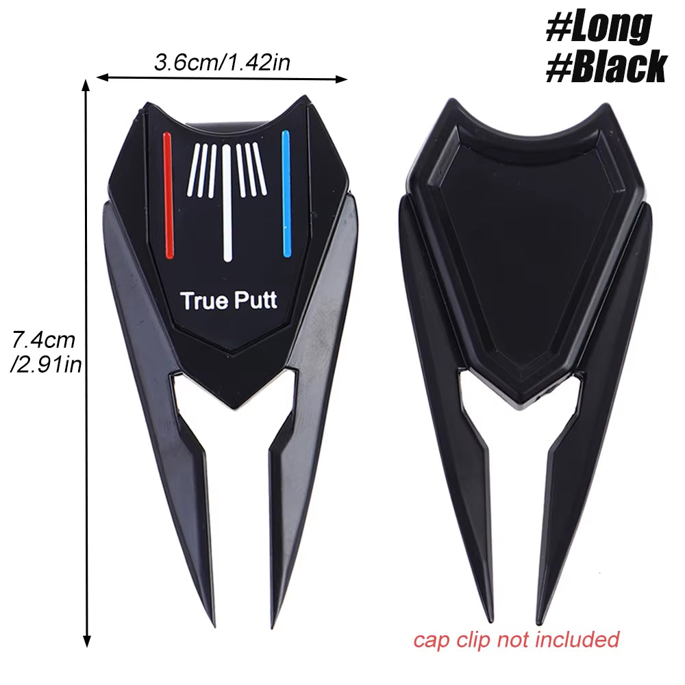 Golf Divot Repair Toll with Magnetic Three-Line Aimingball Marker Lovely Gift