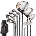 Complete Golf Club Set, 12-Piece, Right Handed, Unisex, with Stand Bag and Headcovers