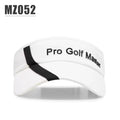 New Empty Top Hat for Men Patchwork Sport Sun Visor Sun Protected Golf Caps Anti-Sweat Male Hats Adjustable Anti-Uv Caps